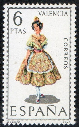 2014- Trajes típicos españoles. VALENCIA-