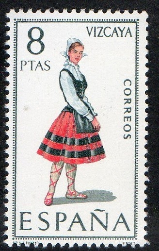 2016- Trajes típicos españoles. VIZCAYA.