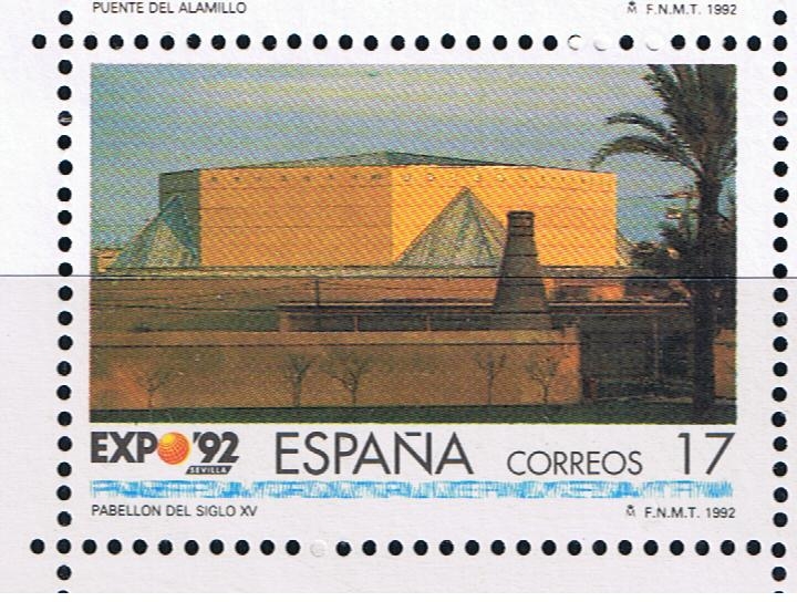 Edifil  3172  Exposición Universal de Sevilla.  Expo´92.  