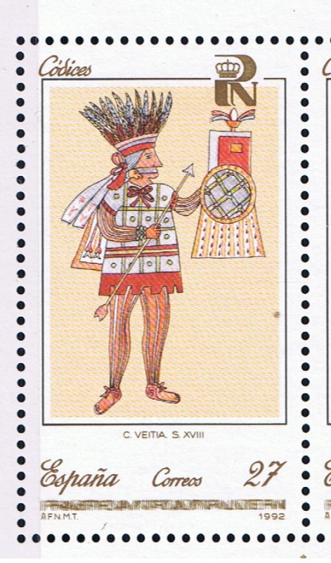 Edifil  3232  Patrimonio Artístico Nacional. Códices.  