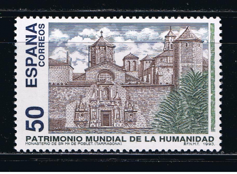 Edifil  3276  Bienes Culturales y Naturales Patrimonio Mundial de la Humanidad.  