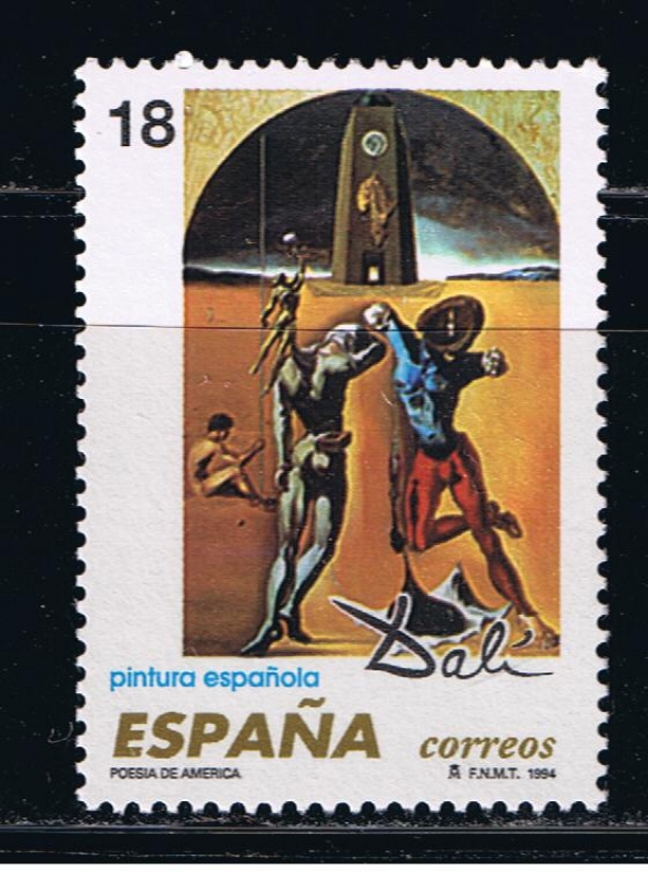 Edifil  3289  Pintura española. Obras de Salvador Dalí.  