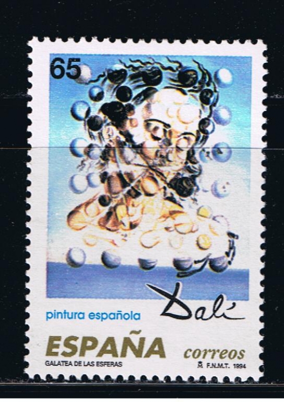 Edifil  3295  Pintura española. Obras de Salvador Dalí.  