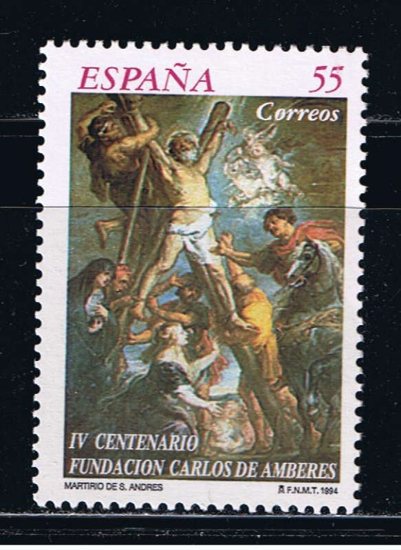 Edifil  3298  Efemérides. IV Cente. de la Fundación Carlos de Amberes.  