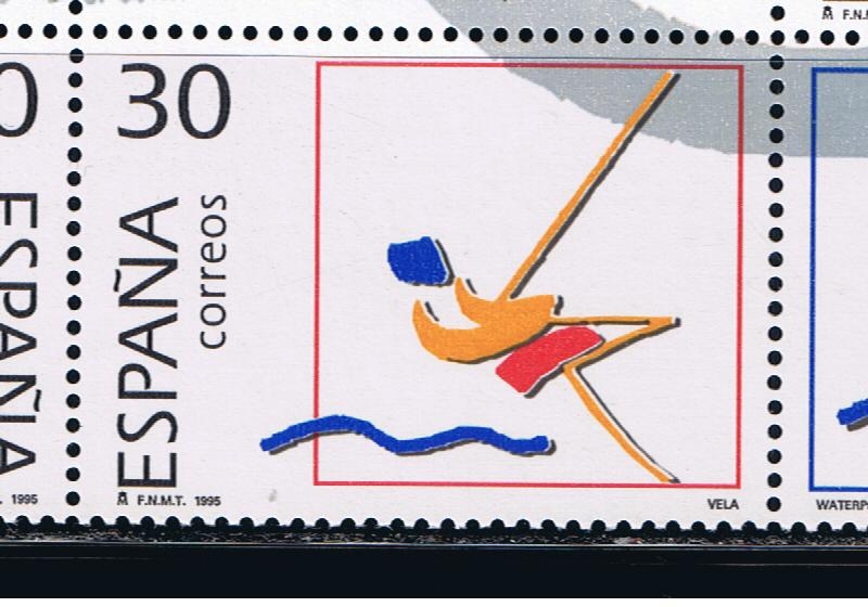 Edifil  3376  Deportes. Olímpicos de Plata.  