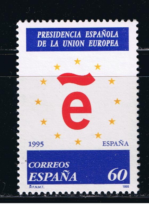 Edifil  3385  Presidencia española de la Unión Europea.  