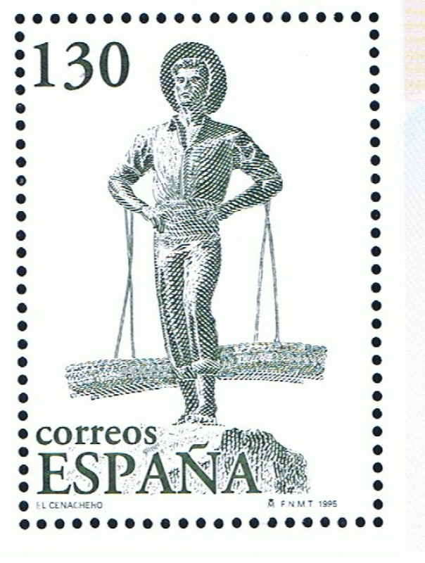 Edifil  3392  Exposición Filatélica Nacional Exfilna´95.  