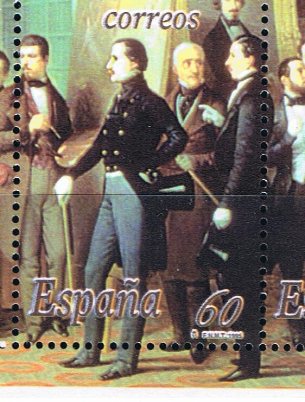 Edifil  3399  Pintura Española,  Antonio María Esquivel.  