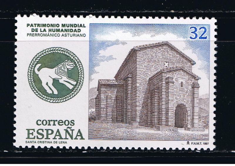 Edifil  3509  Bienes Culturales y Naturales Patrimonio Mundial de la Humanidad.  