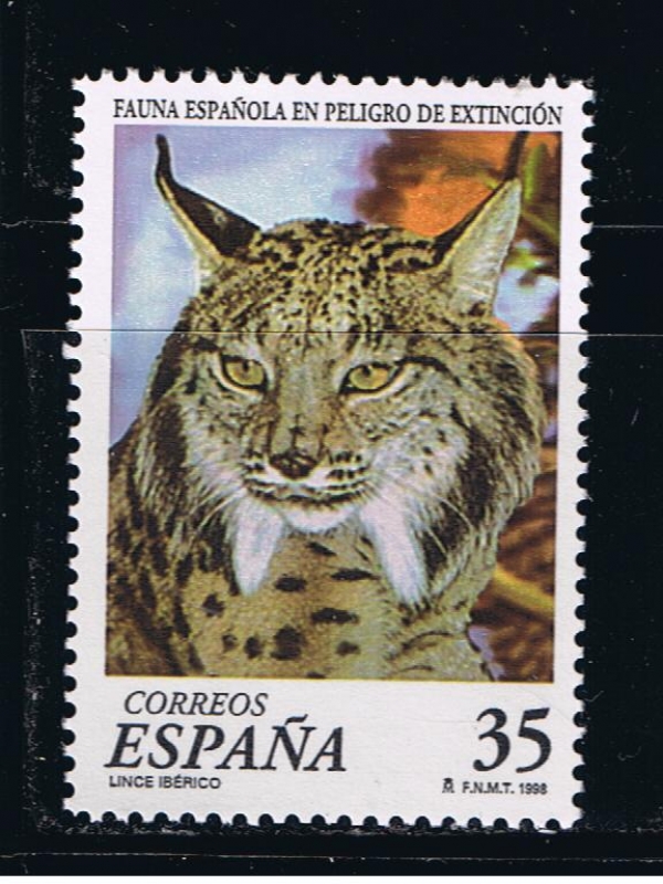 Edifil  3529  Fauna española en peligro de extinción.  