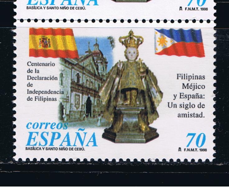 Edifil  3552  Centenario de la Independencia de Filipinas.  