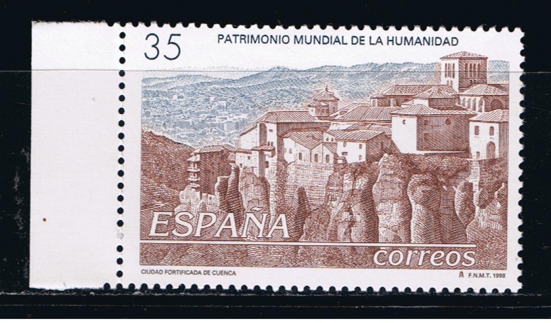 Edifil  3558  Bienes Culturales y Naturales Patrimonio Mundial de la Humanidad.  