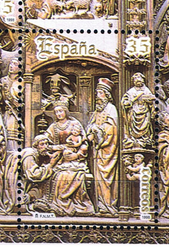 Edifil  3594  La Seo de San Salvador de Zaragoza.  