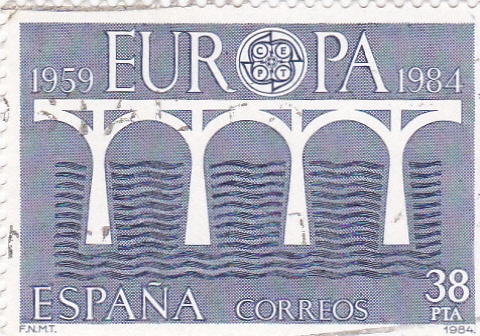 EUROPA CEPT-84 Puente XXV Aniversario    (R)