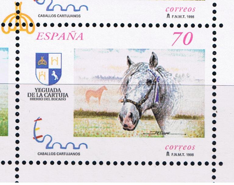 Edifil  3610  Exposición Mundial de Filatelia España 2000.  