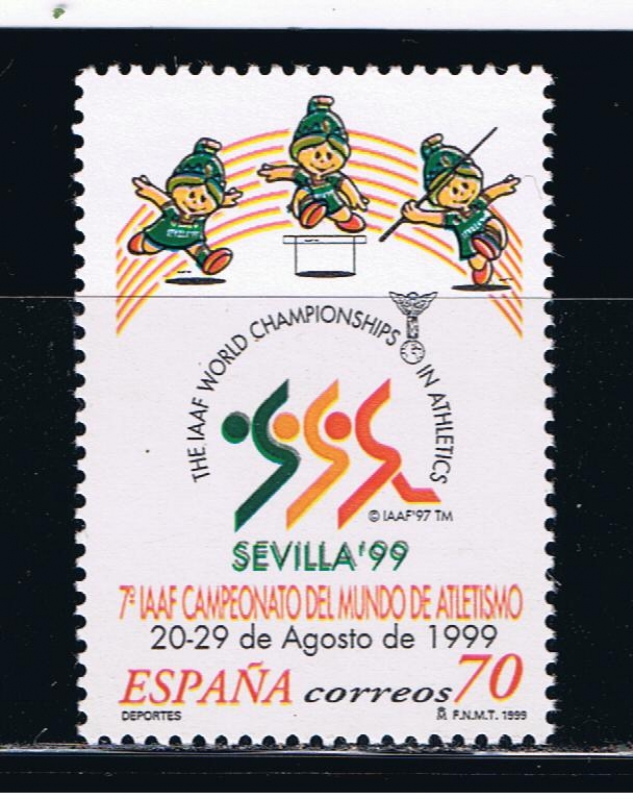 Edifil  3627  7º Campeonato Mundial de Atletismo.  