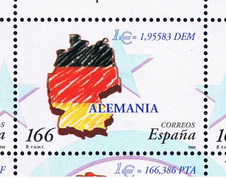 Edifil  3633  Paises del Euro.  