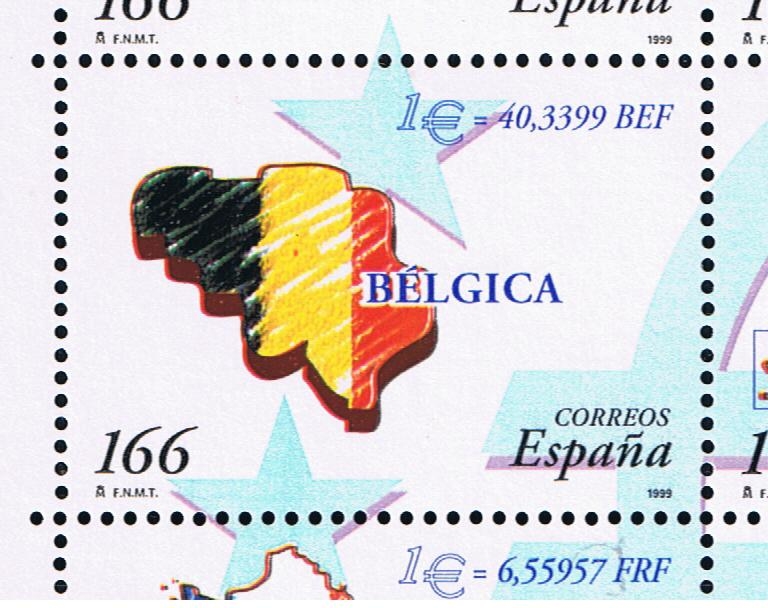 Edifil  3635  Paises del Euro.  