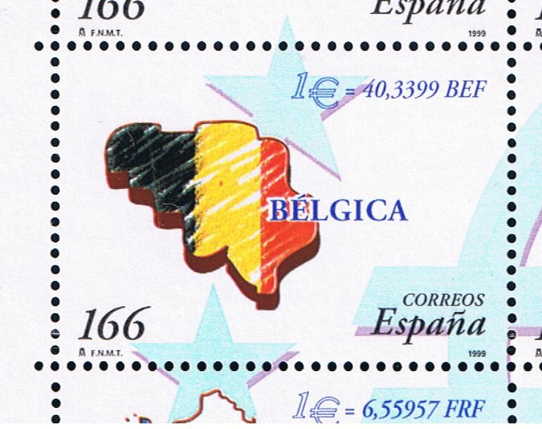 Edifil  3635  Paises del Euro.  