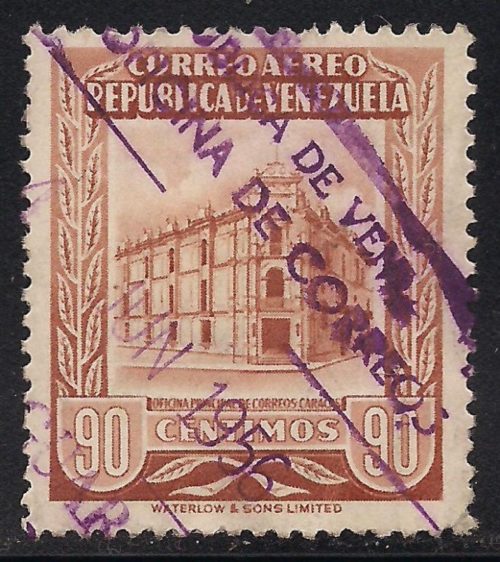 OFICINA DE CORREOS, CARACAS. (EE.UU de Venezuela)