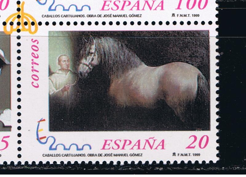 Edifil  3679  Exposición Mundial de Filatelia España 2000.  