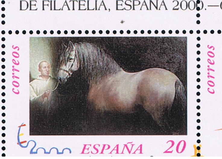 Edifil  3679A  Exposición Mundial de Filatelia España 2000.  