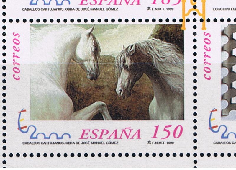 Edifil  3683  Exposición Mundial de Filatelia España 2000.  