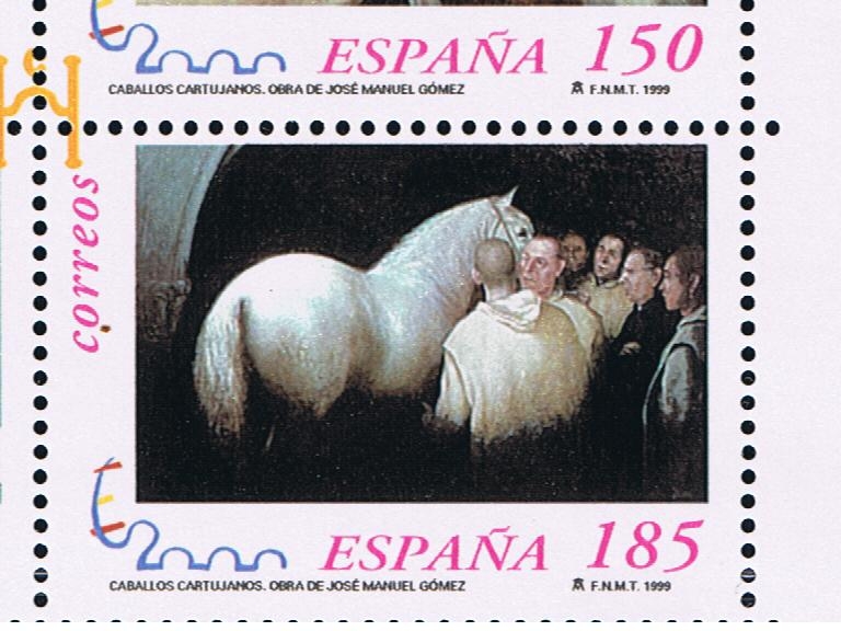 Edifil  3684  Exposición Mundial de Filatelia España 2000.  