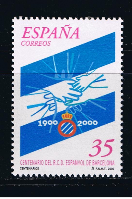 Edifil  3705  Centenario del R.C.D. Espanyol de Barcelona.  