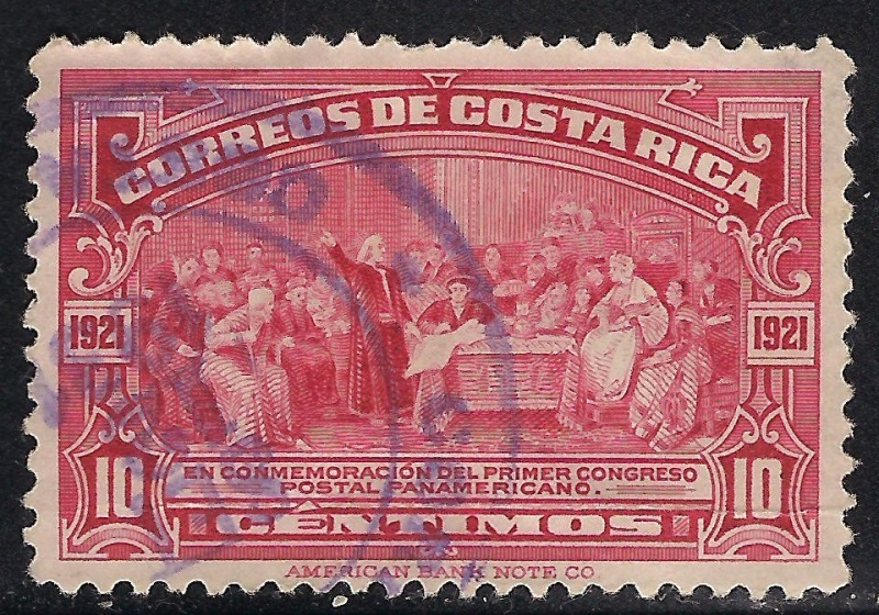 CONMEMORACIÓN DEL PRIMER CONGRESO POSTAL PANAMERICANO.