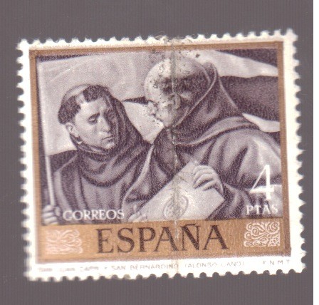 S. Juan y S. Bernardino- Alonso Cano- Día del Sello