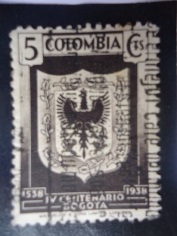 IV Centenario - BOGOTÁ - Escudo de Armas.