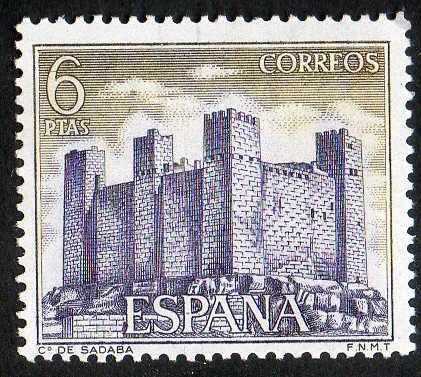 1980- Castllos de España. Sadaba ( Zaragoza ).