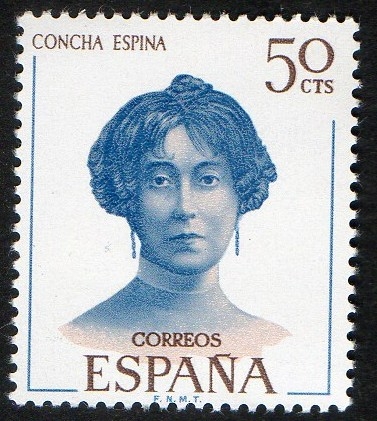 1990- Literatos españoles. Concha Espina.