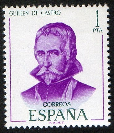 1991-  Literatos españoles. Guillén de Castro.