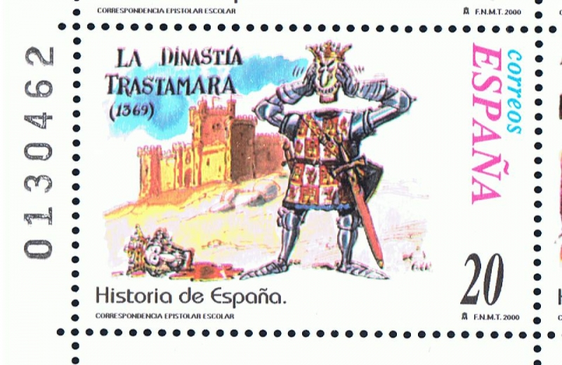 Edifil  3753  Correspondencia Epistolar Escolar. Historia de España.  