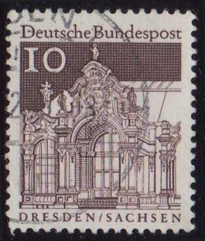 1967-69 Edificios Históricos. Muros del Pabellon de Dresde - Ybert:391