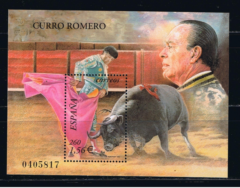 Edifil  3834  Toros.  Curro Romero.  