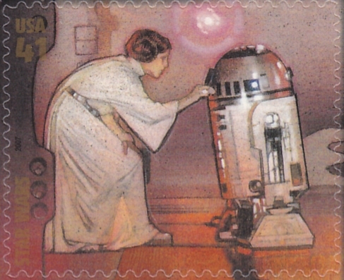 Star Wars - Princess Leia and R2-D2