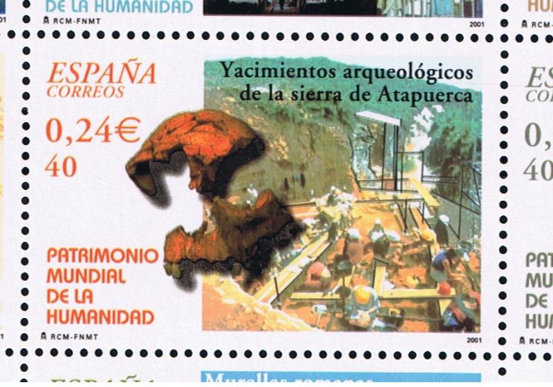 Edifil  3847  Patrimonio Mundial de la Humanidad.  