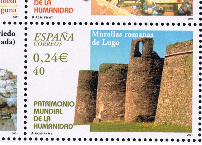 Edifil  3850  Patrimonio Mundial de la Humanidad.  