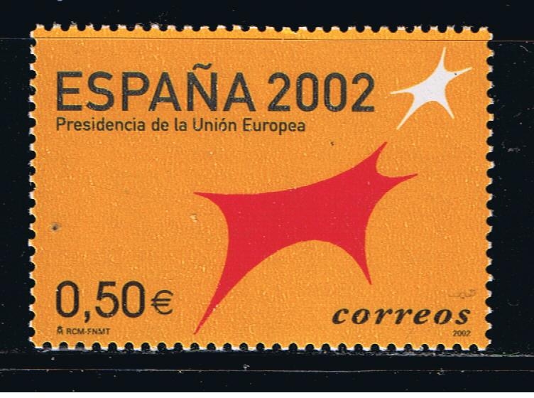 Edifil  3866  España 2002. Presidencia de la Unión Europea.  