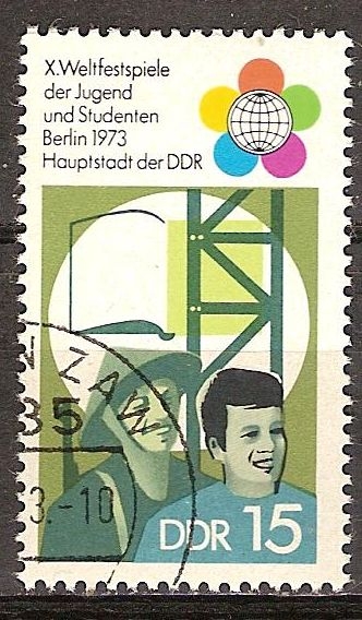  X. Festival Mundial de la Juventud y los Estudiantes, Berlín 1973-DDR.