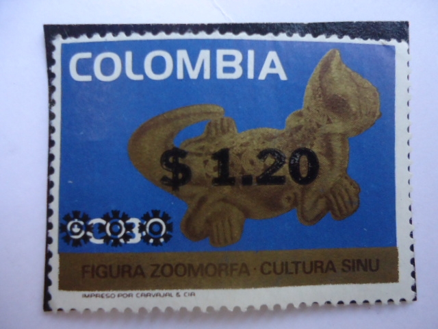 CULTURA SINÜ - Figura Zoomorfa 