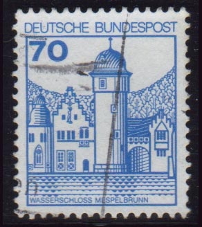 1977 Castillos. Mespelbrunn - Ybert:765A