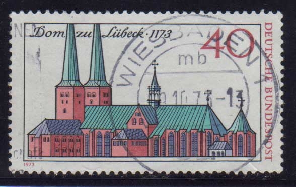 1973 800º Aniversario de la Catedral de Lübeck - Ybert:629