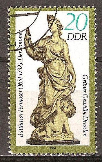 Bóveda Verde en Dresde-DDR.
