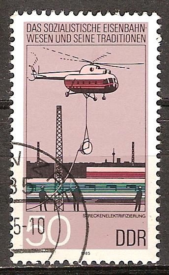  Las aplicaciones ferroviarias socialistas y tradiciones-DDR.