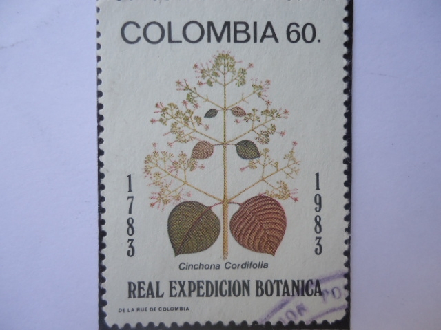 Real Expedición Botánica Cinchona Cordifolia - 1783-1983 Bicentenario