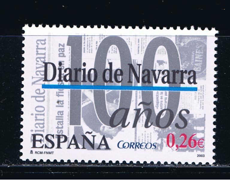 Edifil  4000  Centenario del ·Diario de Navarra·. Pamplona.  